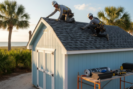 Shed Roofing Installation