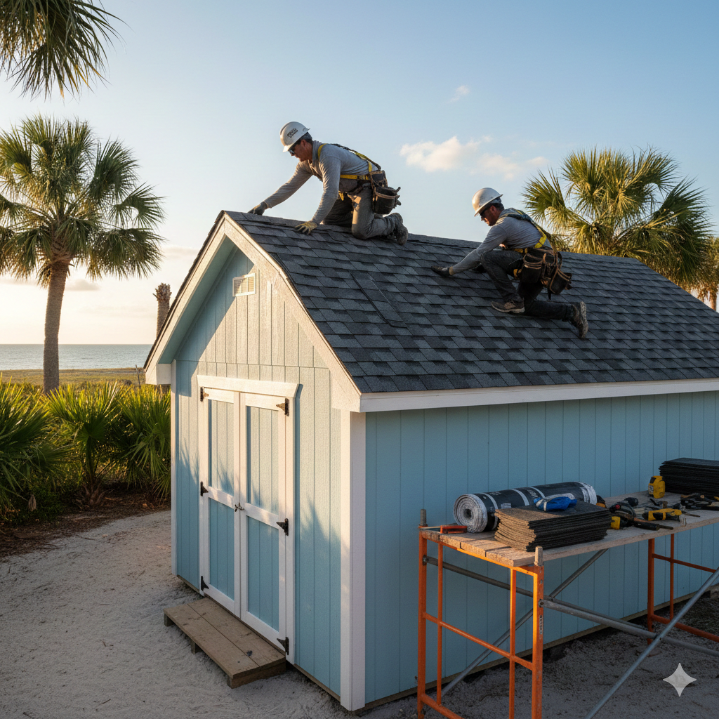 Shed Roofing Installation